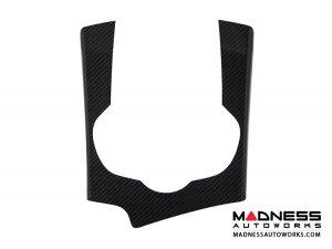 Alfa Romeo Stelvio Center Console Trim Set - Carbon Fiber - Two Piece Kit - Pre '20 - Feroce Carbon